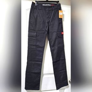 Duckies Girl Women's  juniors Flex straight  Leg Cargo Pant, Black size 3